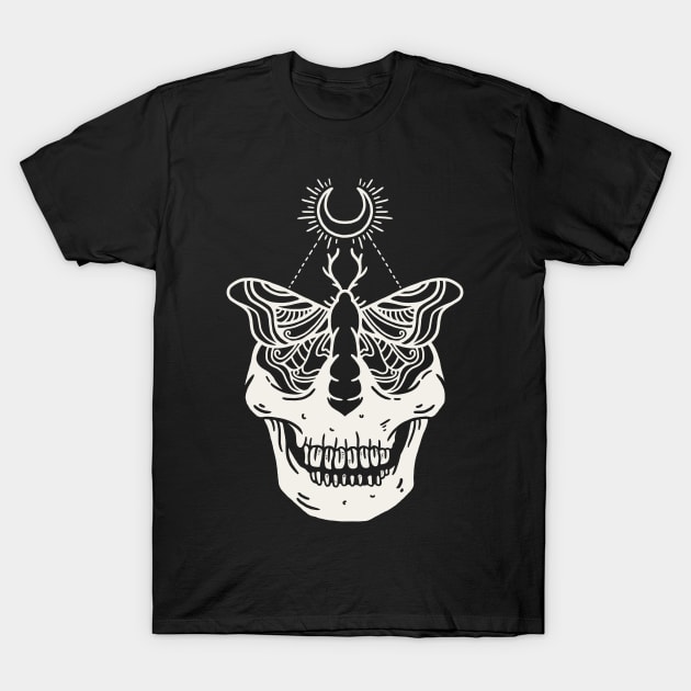 The dark moth T-Shirt by prawidana